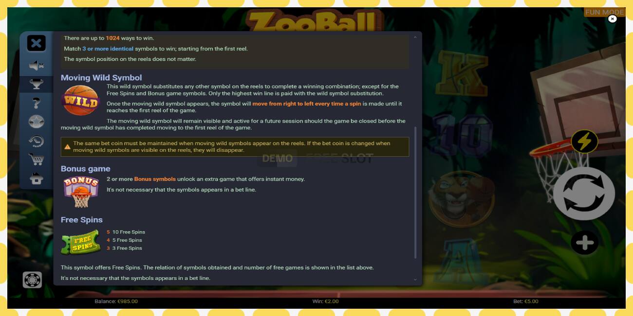 Демо слот ZooBall безплатно и без регистрация, снимка - 1